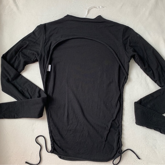 ARE YOU AM I SAIA TOP IN BLACK SIZE SMALL - Picture 12 of 15